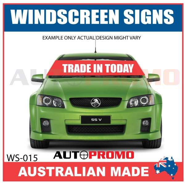 Windscreen Banner - WB015 - TRADE IN TODAY